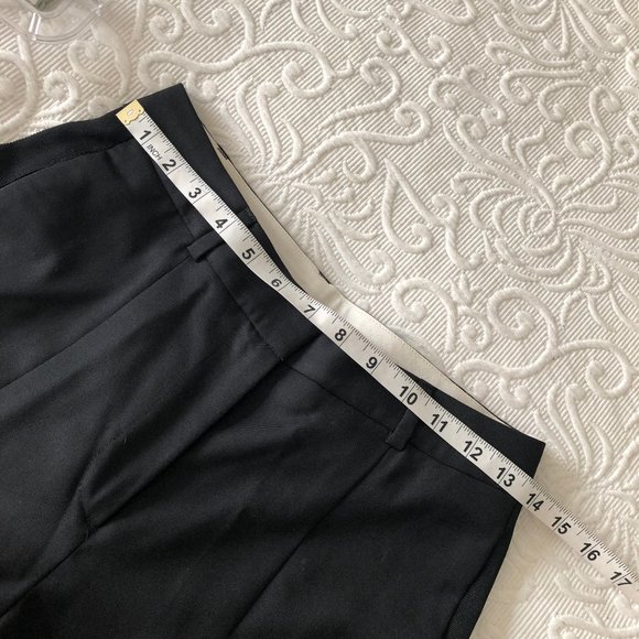 HM Studio A/W 2014 Black Tuxedo Pleat Pants Ribbon Stripe Tapered Relaxed 2 NEW - Picture 11 of 11